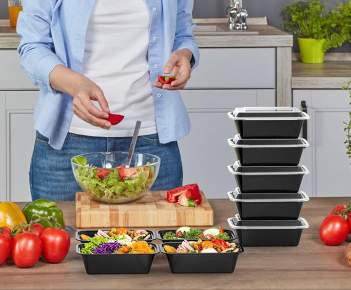 50-Piece Meal Prep Containers with Lids - SealMate-State of Style