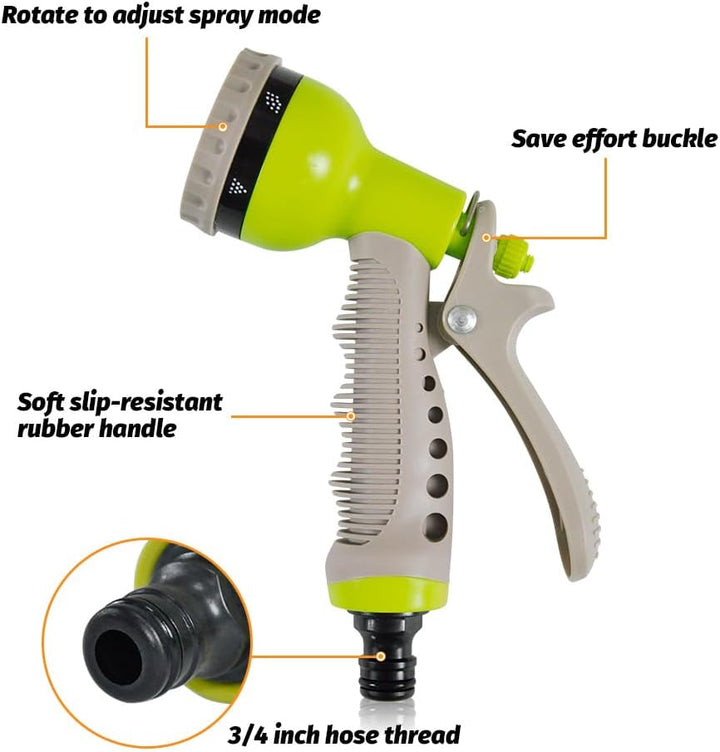 Compact Garden Hose Reel Set with 15m Pipe – Corvina