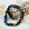 Stylish Natural Stone Crystal Bead Bracelet - Celine