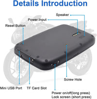 Portable Motorcycle Monitor with 5" (12.7 cm) IPS Screen – RideMate
