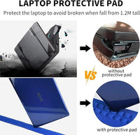 Water-Resistant Travel Laptop Backpack with USB Charging Port