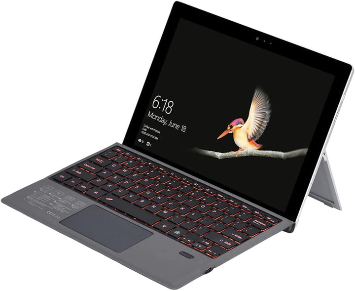 Wireless Bluetooth Keyboard with Backlight and Touchpad for Surface Pro – Nexora