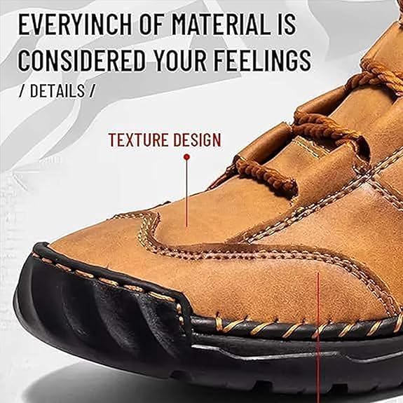 Handmade Waterproof Orthopedic Men’s Boots – Arch Support & Non-Slip Soles – Renvar