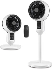 Adjustable Pedestal Fan with 3D Oscillation – Aerion