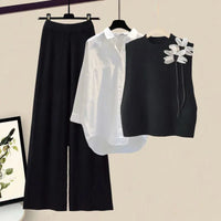 Knitted 3-Piece Ladies Set – Camilla