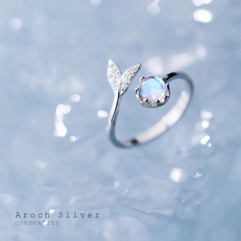 Adjustable Moonstone Ring | Elegant Jewellery