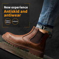 Waterproof Leather Work Boots - Sigvard
