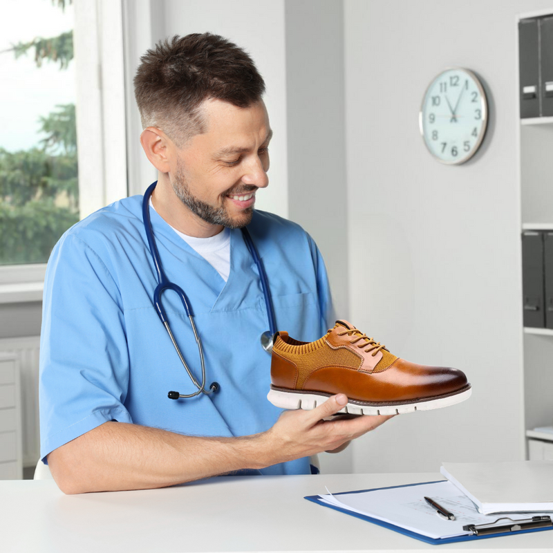 Men's shoe with ergonomic barefoot comfort – Aurelio