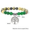 Natural Crystal Tree of Life Bracelet - Mila