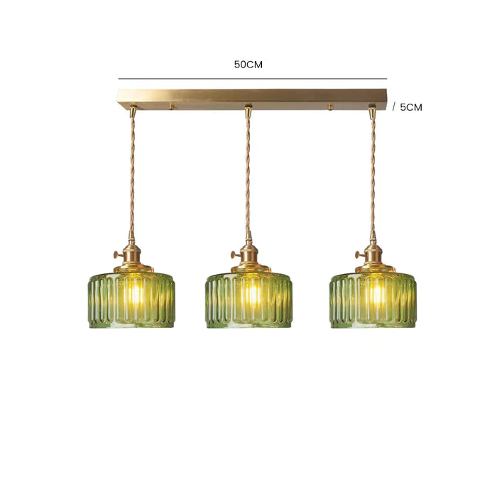 Harrison Crystal Vintage Pendant Light