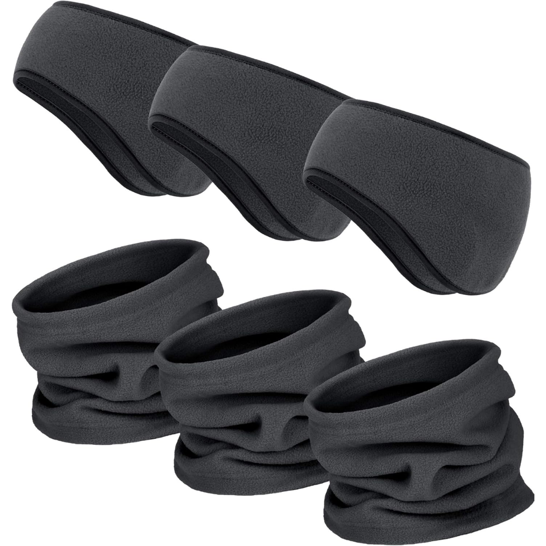 6-in-1 Winter Fleece Set - ArcticPack-Grey-State of Style