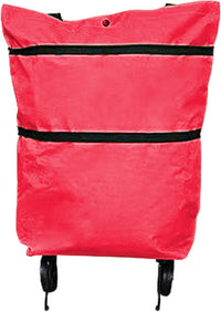 Large Capacity Foldable Shopping Bag with Wheels Reusable Cart Tote (1+1 FREE) – Veytra