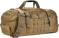 Waterproof Tactical Gym Duffel Backpack – 45L Multi-Use Travel & Sports Bag
