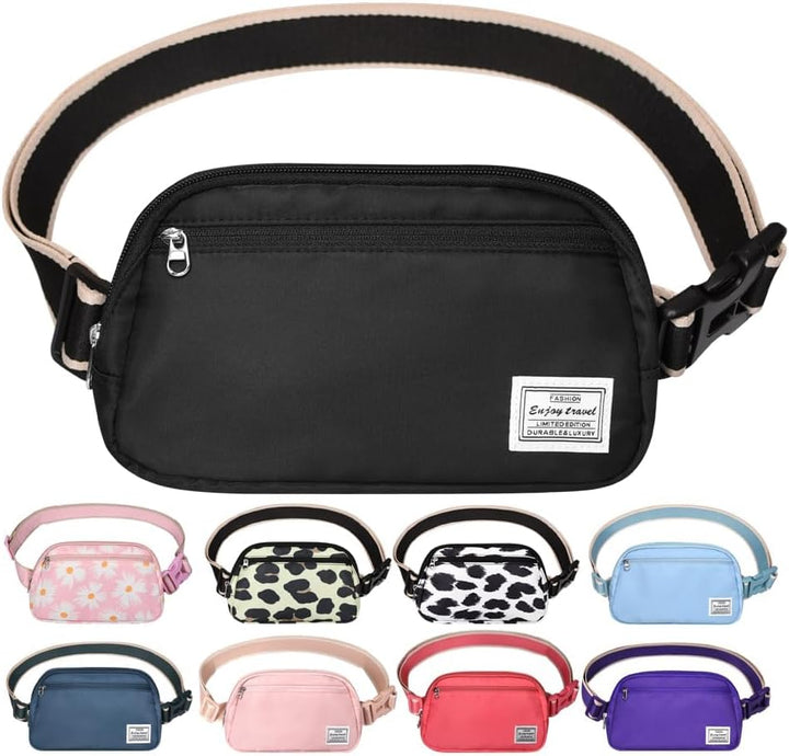 Lightweight Mini Crossbody Waist Bag with Adjustable Strap – Unisex Everyday Pack (1+1 FREE)