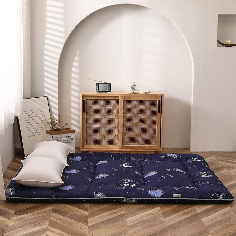 Foldable Japanese Futon Floor Mattress with Memory Foam Support – Arivon