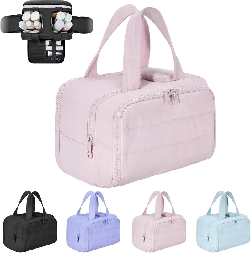 Travel Cosmetic Bag – Large Waterproof Toiletry & Makeup Organizer (4-in-1) – Selvane