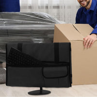 Portable Monitor Case – Protective Dustproof Screen Bag with Flannel Lining – Veynor