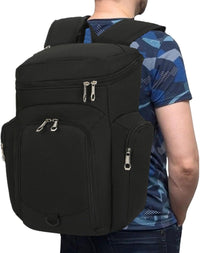 Men’s Basketball Backpack – Large 30L Sports Bag with Waterproof Bottom – Draycor