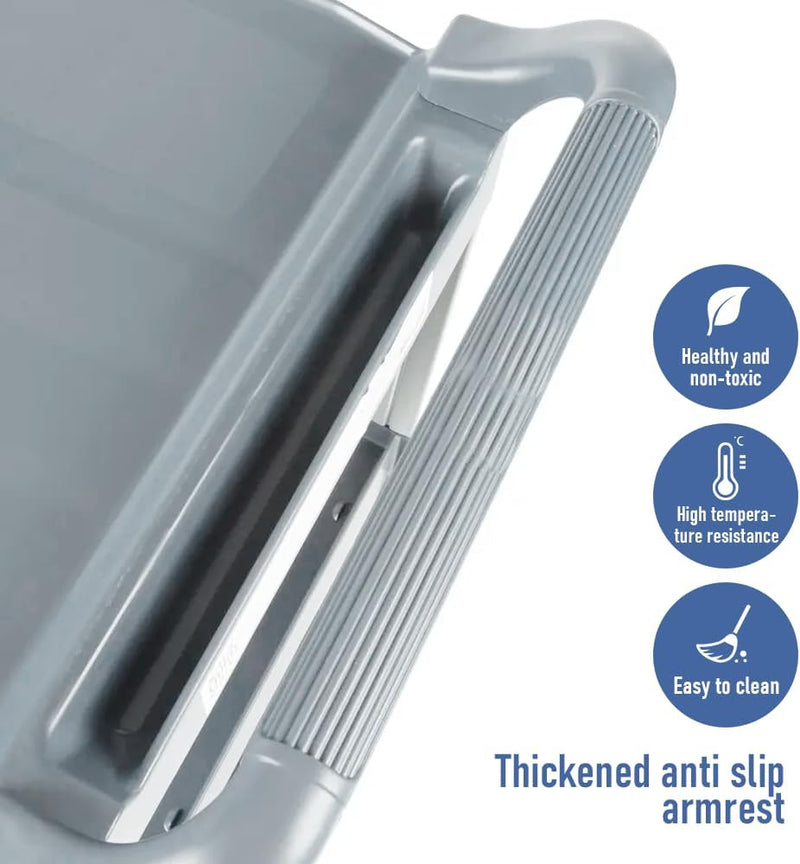 3 Tier Rolling Service Cart with Lockable Wheels – ServePro