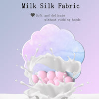 Cloud-Shaped Ergonomic Wrist Rest Set with Mouse Pad & Coaster – Zeyora