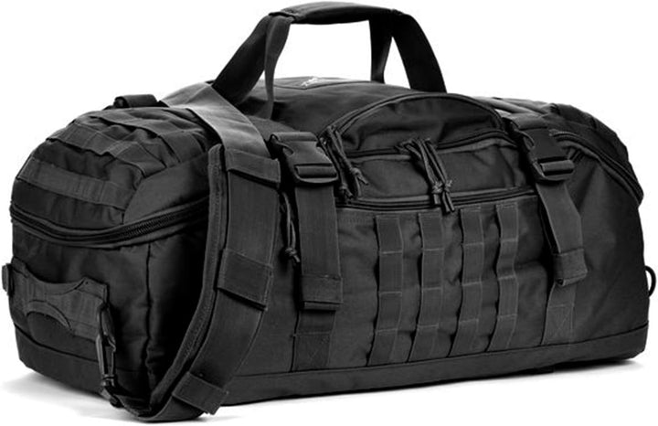 Waterproof Tactical Gym Duffel Backpack – 45L Multi-Use Travel & Sports Bag