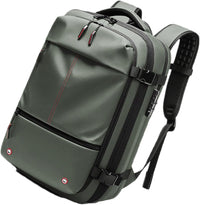 Air Vacuum Backpack – Expandable 60L Waterproof Travel Pack with Laptop Compartment – Trivora