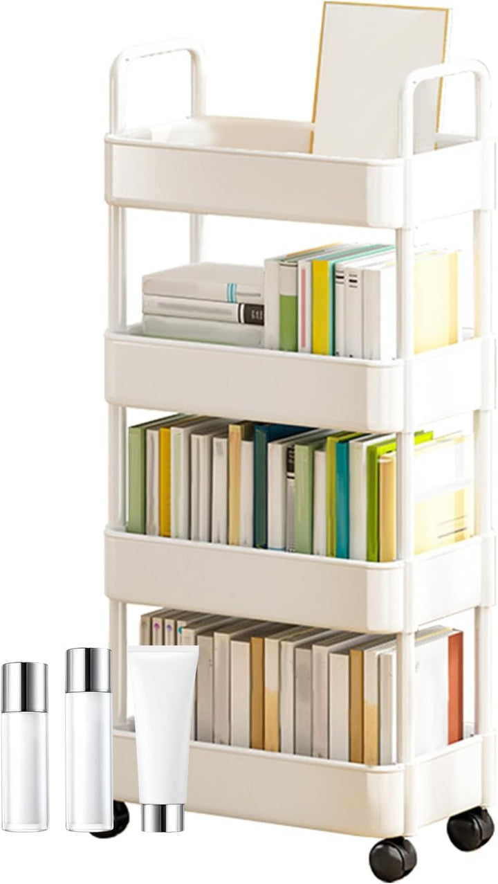 Rolling Utility Cart with Wheels & Handle – Veyora