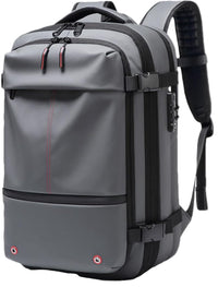 Air Vacuum Backpack – Expandable 60L Waterproof Travel Pack with Laptop Compartment – Trivora
