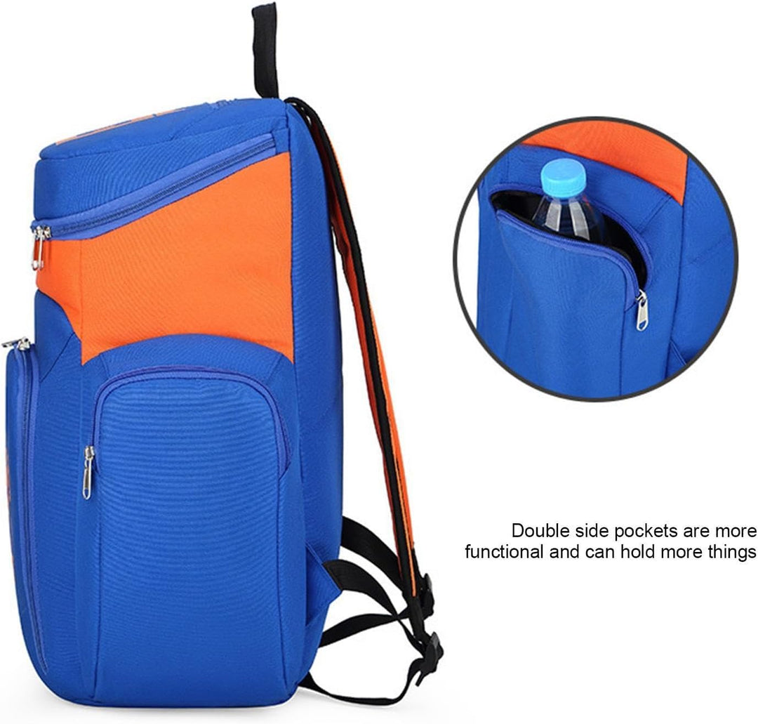 Men’s Basketball Backpack – Large 30L Sports Bag with Waterproof Bottom – Draycor