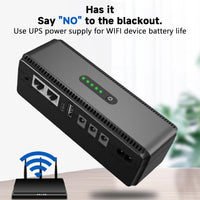 UPS Backup Battery 10400 mAh Compact Supply – Nexora