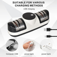 Electric Knife Sharpener with 3 Speeds & LED Display – EdgeMaster