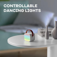 Portable Mini Karaoke Machine with Bluetooth Speaker & 2 Wireless Mics – Veylo