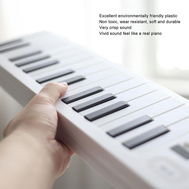 61-Key Foldable Digital Piano with Recording and Playback – Meliora