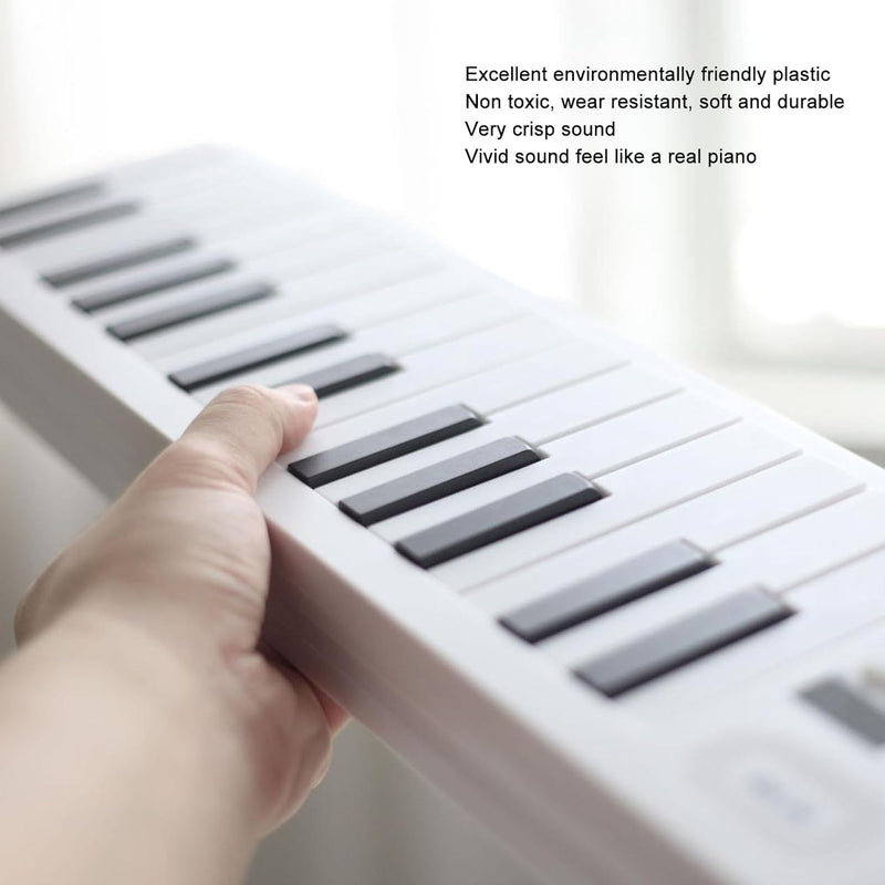 61-Key Foldable Digital Piano with Recording and Playback – Meliora