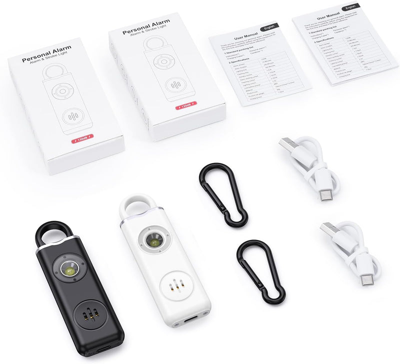 Personal Alarm Keychain 1+1 FREE – Veyora