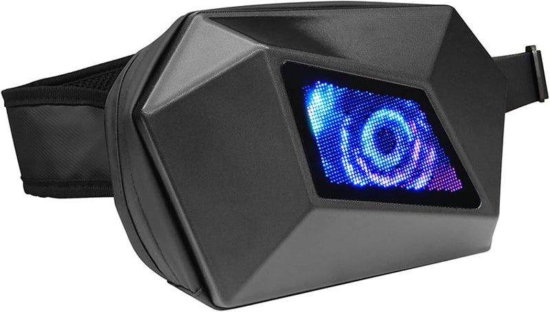 LED Motorcycle Crossbody Bag with Programmable Display – Nexora