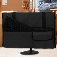 Portable Monitor Case – Protective Dustproof Screen Bag with Flannel Lining – Veynor