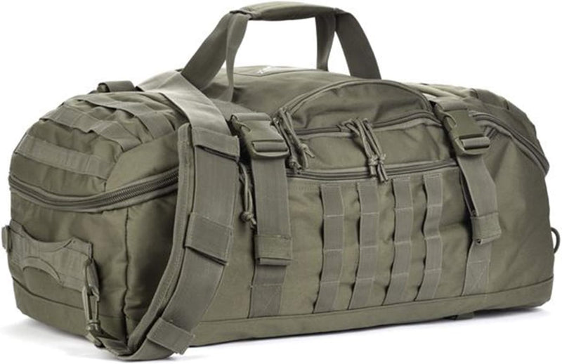 Waterproof Tactical Gym Duffel Backpack – 45L Multi-Use Travel & Sports Bag