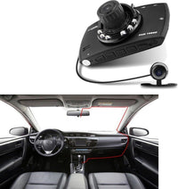 Dual Lens Car Dash Cam G30 2.7" LCD Full HD 1080P with G-Sensor
