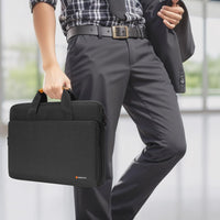 Water-Resistant Laptop Shoulder Bag with 360° Protective Padding – Buy 1, Take 1 FREE
