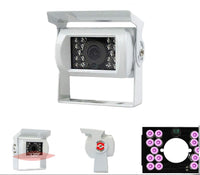 Truck Backup Camera 12V/24V with 18 LED IR Night Vision IP68