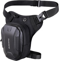 Tactical Motorcycle Leg Bag with Waterproof EVA Shell & Expandable Storage