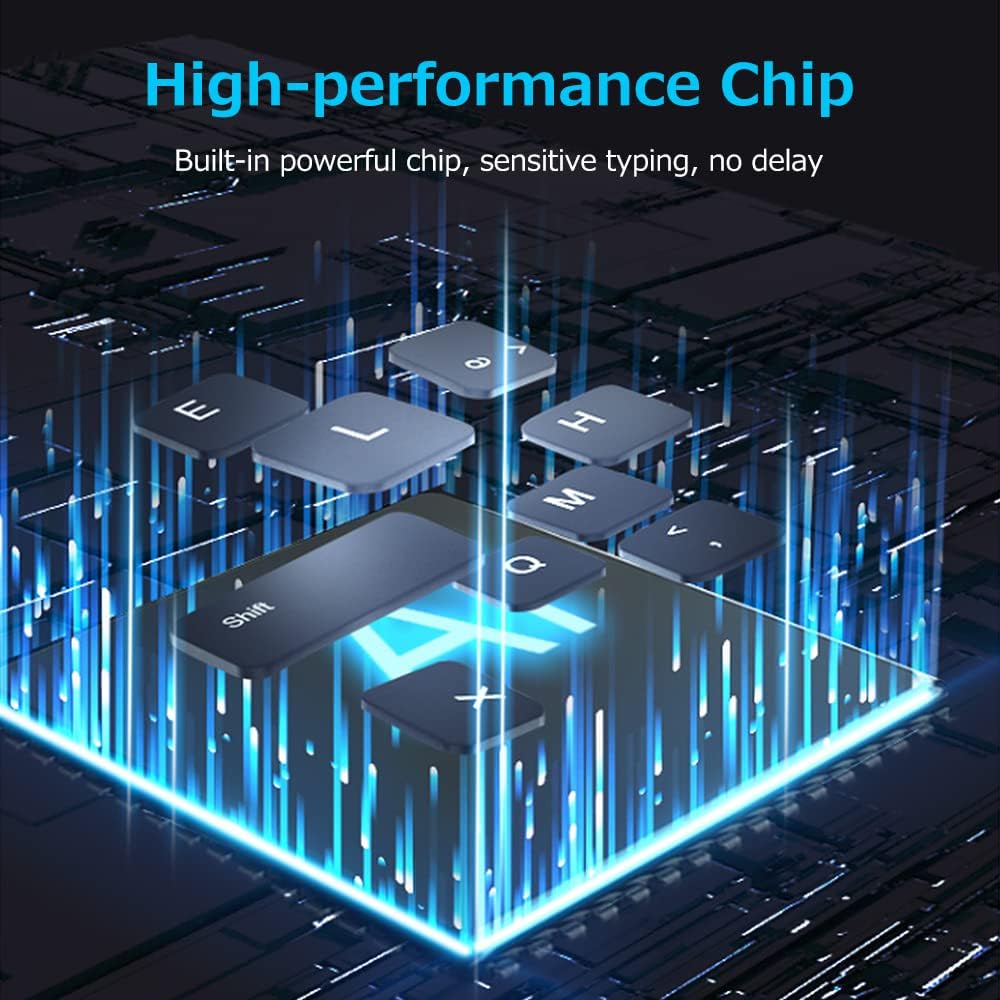 Wireless Bluetooth Keyboard with Backlight and Touchpad for Surface Pro – Nexora