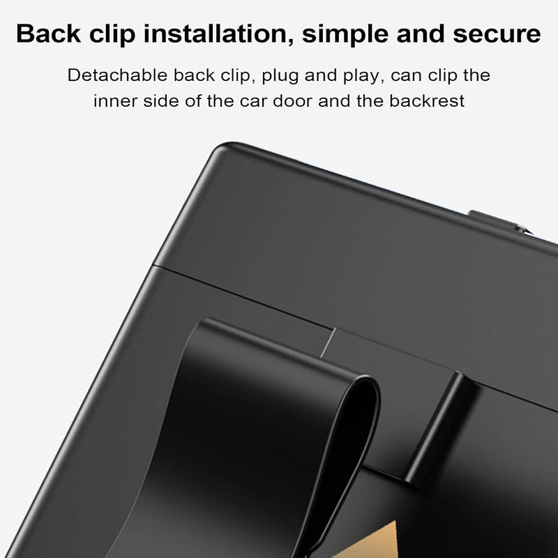 Smell-Proof Car Trash Can with Touch Light – Lurevo