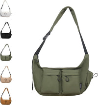 Large Capacity Canvas Crossbody & Messenger Bag – Kaelen