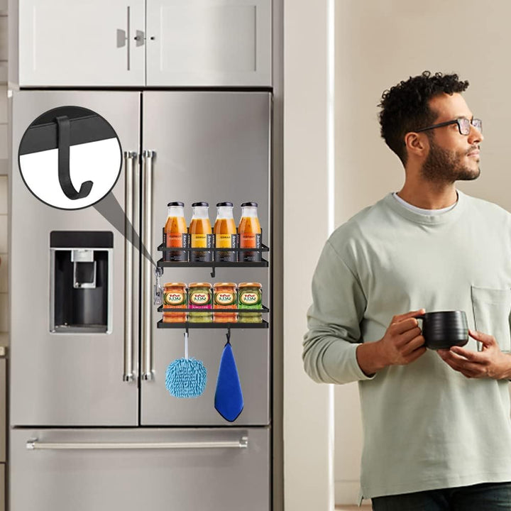 No-Drill Magnetic Spice Rack Set – Vespera