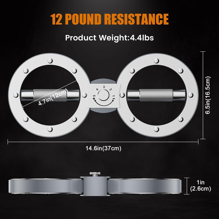 Twister Arm Exerciser with Adjustable 12LB Resistance and 360° Rotation – Zeynor