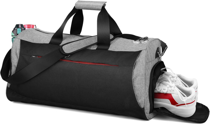 Waterproof 30L Sports Duffel with Shoe Compartment & Wet Pocket – Unisex Gym & Travel Bag