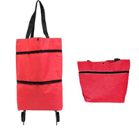 Large Capacity Foldable Shopping Bag with Wheels Reusable Cart Tote (1+1 FREE) – Veytra