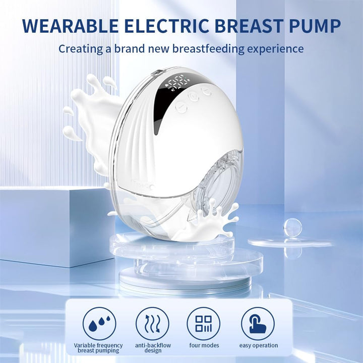 Wearable Electric Breast Pump with LED Display – Mirava